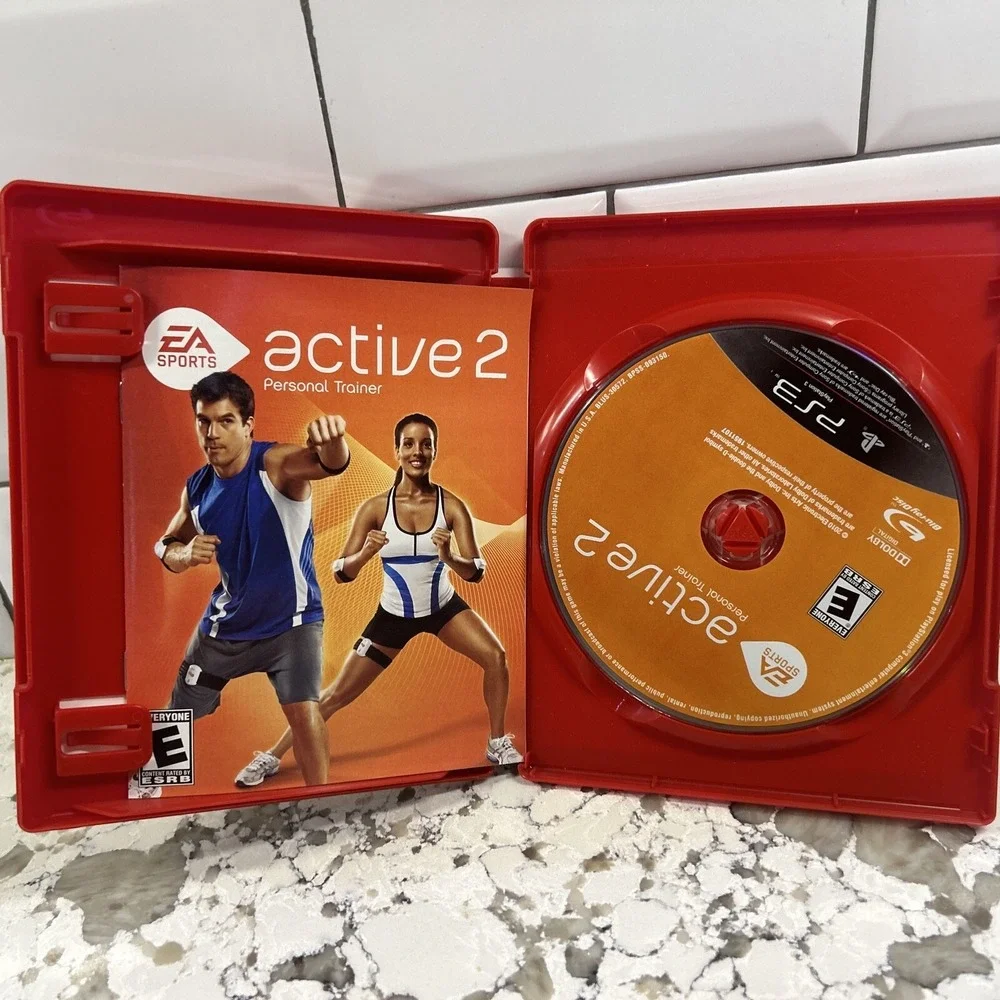 PS3 Game EA Sports Active 2 Personal Trainer Fitness PlayStation Network Rated E